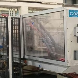 Máquina de inyección de plástico KraussMaffei de 350 toneladas, año 2001.